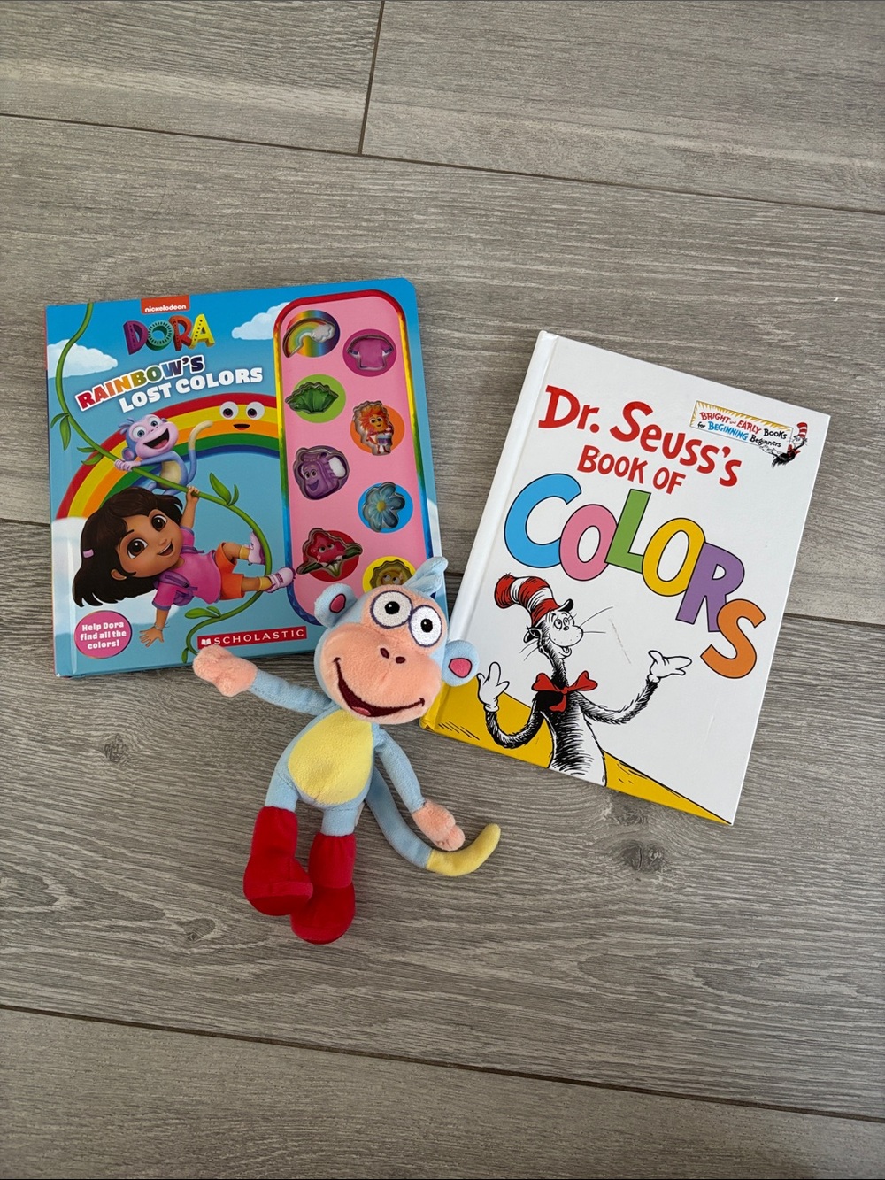 Book & Toy Bundle 🌈 Learn Your Colors Themed